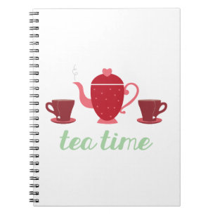Caderno Espiral Tea Tine