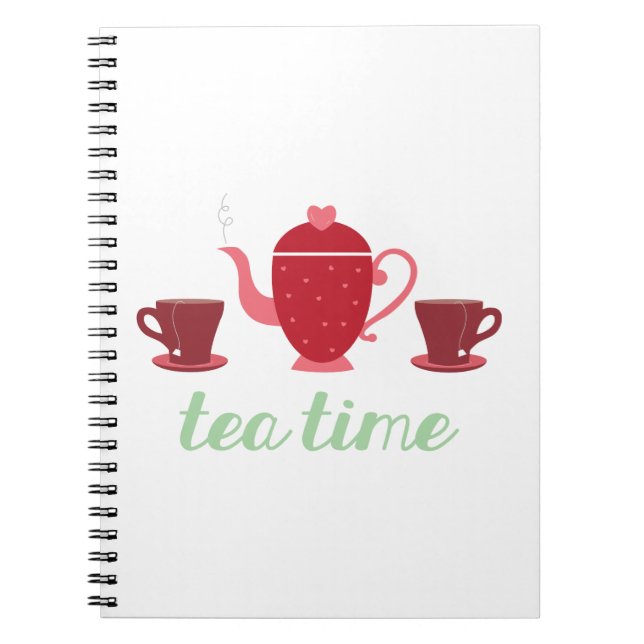 Caderno Espiral Tea Tine (Frente)
