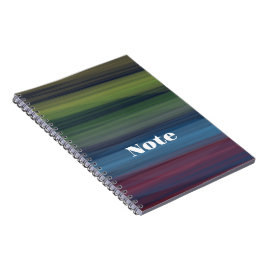 Caderno Espiral Teal Colorido Rustic Elegante