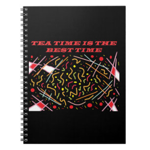 Caderno Espiral Teatime é a melhor pasta de design