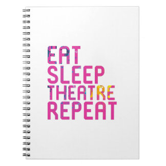 Caderno Espiral Teatro De Sono Repetir Thespian