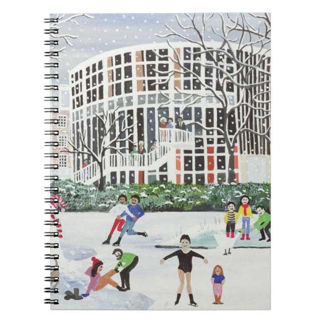Caderno Espiral Teatro de Yvonne Arnaud (Frente)