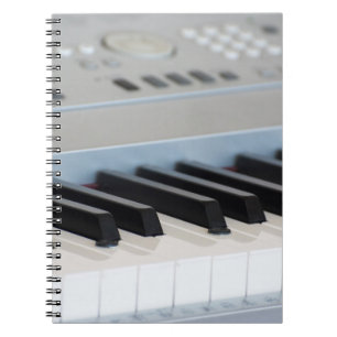 Caderno Espiral Teclado do Synthesizer