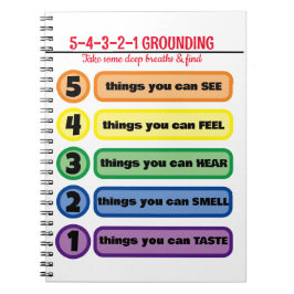 Caderno Espiral Técnica de Arranque para Ansiedade/Esforço 5 Senti