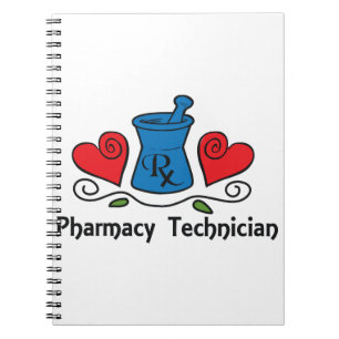 Caderno Espiral Técnico de Farmácia