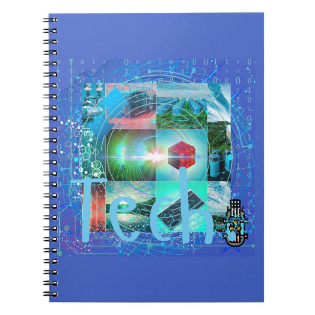 Caderno Espiral Tecnologia. (Frente)