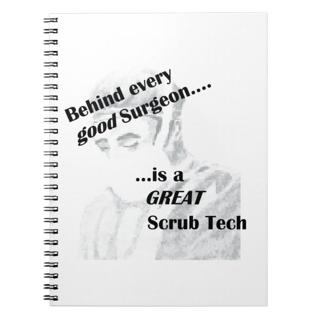 Caderno Espiral Tecnologia Scrub (Frente)