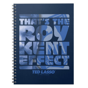 Caderno Espiral Ted Lasso Este é o efeito do "Roy Kent"