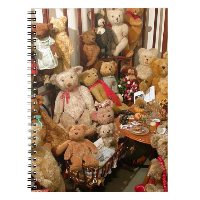 Caderno Espiral Teddy Bears Collectors Paradise (Frente)