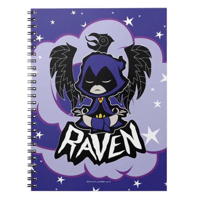 Caderno Espiral Teen Titans Go! | Ataque a Raven (Frente)