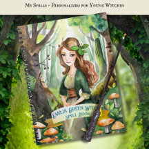 Teenage GREEN Witls Book Grimoire