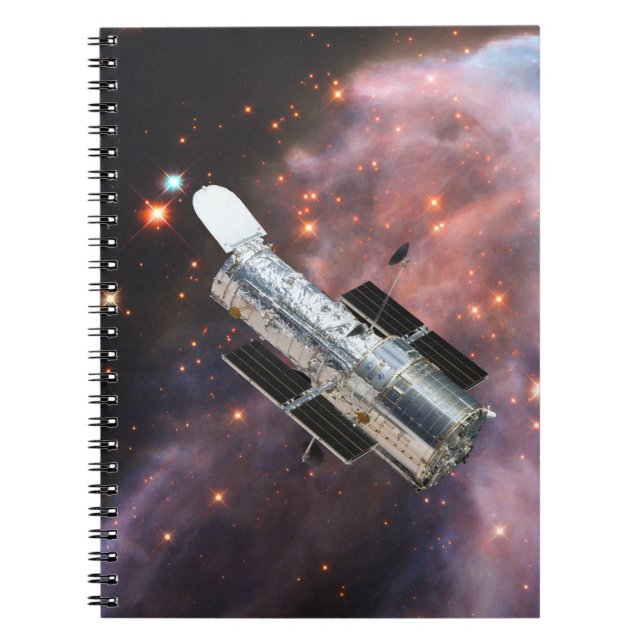 Caderno Espiral Telescópio espacial Hubble (Frente)