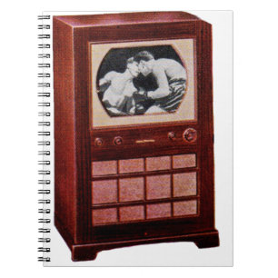 Caderno Espiral televisão por boxe de radiodifusão de 1951