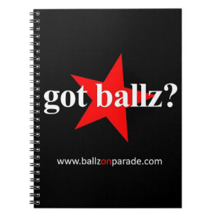 Caderno Espiral Tem Ballz? Notebook