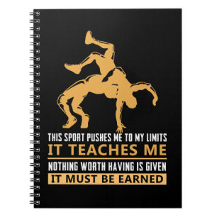 Caderno Espiral TEM DE SER GANHADA Luta