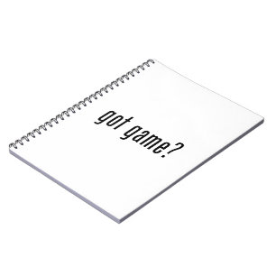 Caderno Espiral tem jogo?