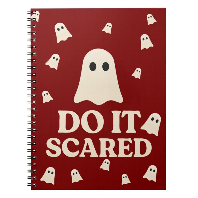 Caderno Espiral Tem Medo? (Frente)