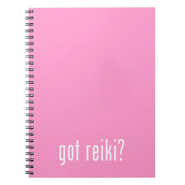Caderno Espiral Tem o Reiki? (Frente)