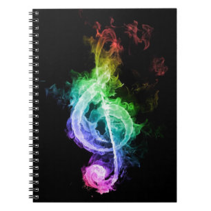 Caderno Espiral tema musical