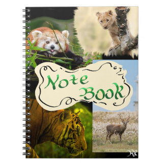 Caderno Espiral Tema Vida Selvagem 