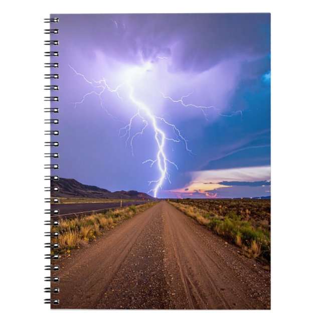 Caderno Espiral tempestade (Frente)