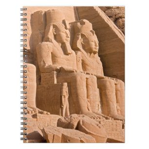 Caderno Espiral Templo de excelente de Abu Simbel - Ramses II - Eg