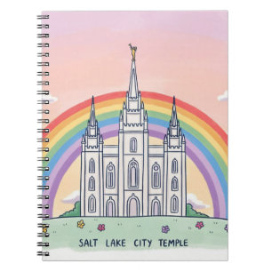 Caderno Espiral Templo de Salt Lake City