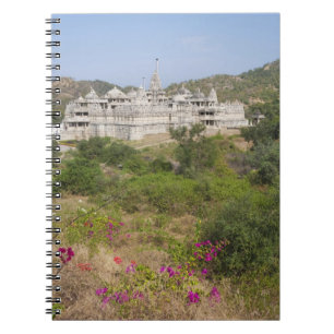 Caderno Espiral Templo Jain de Ranakpur, Ranakpur, Rajasthan, Índi