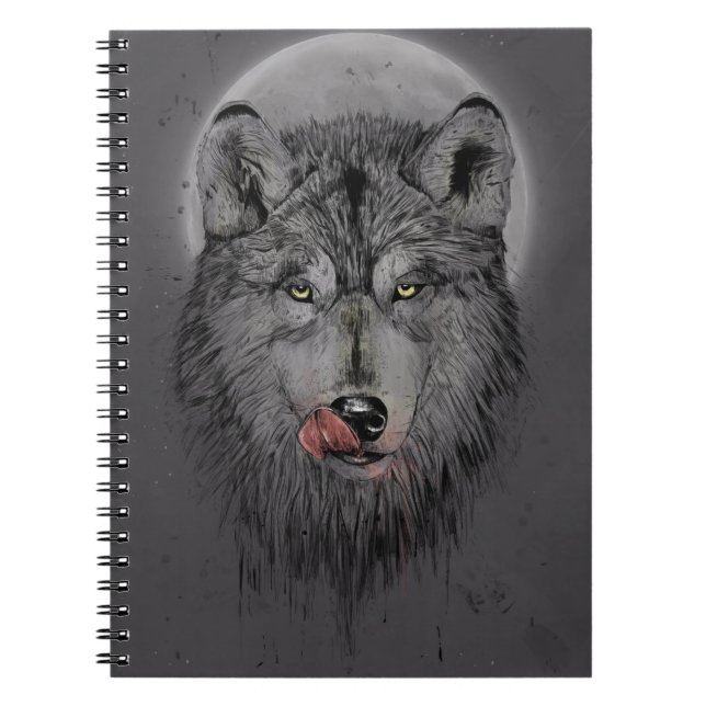 Caderno Espiral Tempo de comensal (versão escura) (Frente)