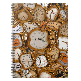 Caderno Espiral Tempo de Execução Relógios Ver Foto Espiral