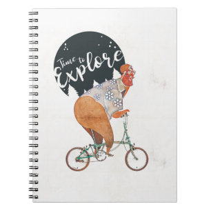 Caderno Espiral Tempo para explorar o Bicicleta Brompton