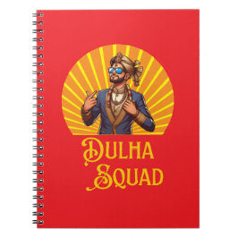 Caderno Espiral Temporada de Casamento ao Estilo Sul-Asiático