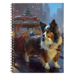 Caderno Espiral Temporada Festiva de Natal Papillon