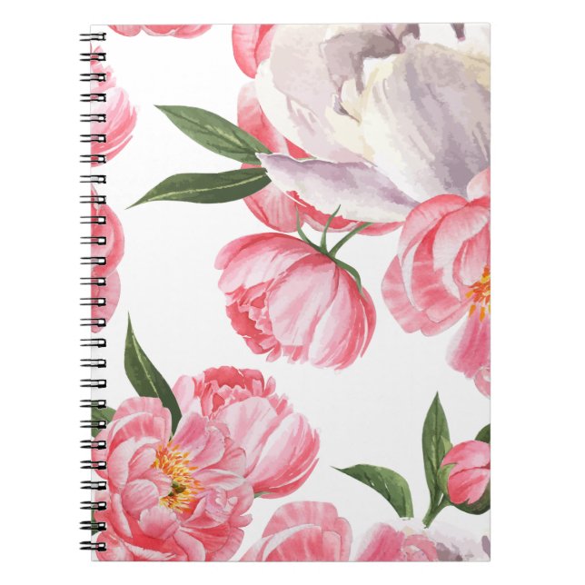 Caderno Espiral tendência moda feminina de outono rainha da moda b (Frente)