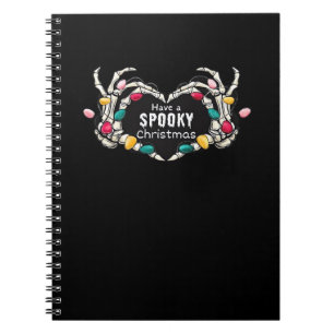 Caderno Espiral Tenha Um Clássico De Natal Estranho - Mão De Esque