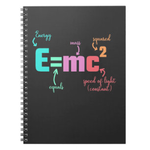 Caderno Espiral Teoria da Energia Física da Equação da Relativi