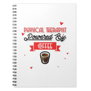 Caderno Espiral Terapêutica Física Com Café