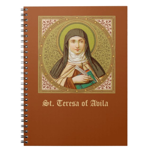 Caderno Espiral Teresa de Ávila (SNV 27) (Imagem Quadrada) (Frente)