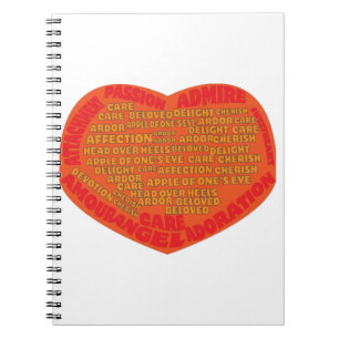 Caderno Espiral Termos de Amor