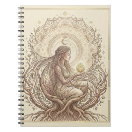 Caderno Espiral Terra Mãe Sagrada