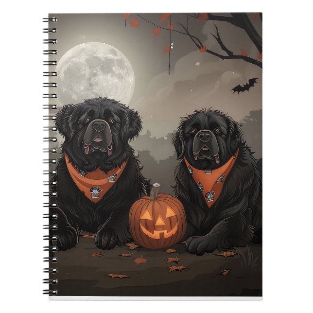 Caderno Espiral Terra Nova - Halloween Spooky (Frente)
