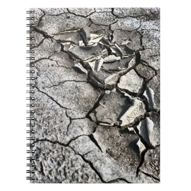 Caderno Espiral Terra quebrada (Frente)