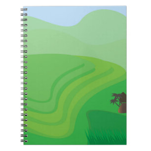 Caderno Espiral Terraços de Arroz