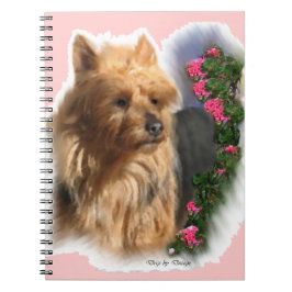 Caderno Espiral Terrier Art australiano
