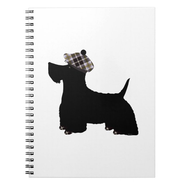 Caderno Espiral Terrier Escocês (Frente)