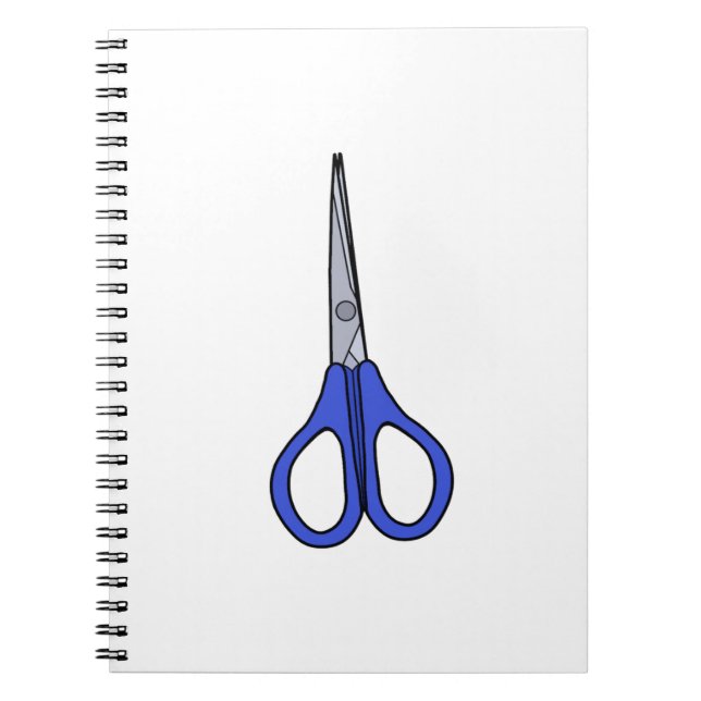 Caderno Espiral Tesoura (Frente)