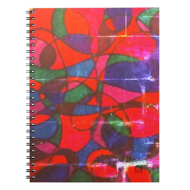Caderno Espiral Tesselação Panorâmica (Frente)