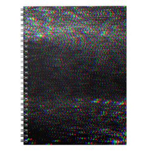 Caderno Espiral Testar a textura da falha da tela.
