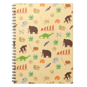 Caderno Espiral Teste padrão da evolução
