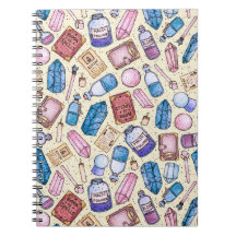 Teste padrão de Witchy da aguarela